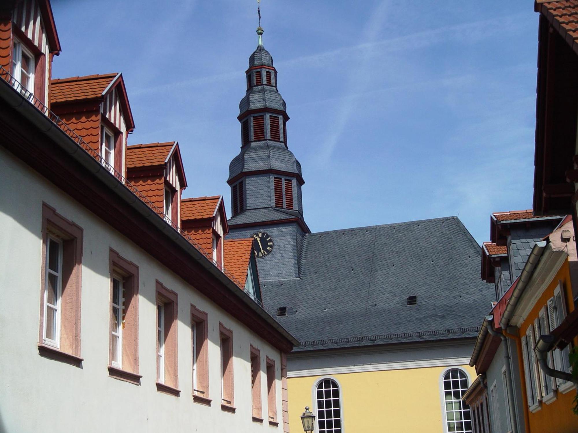 2 Zimmer Wohnung, Kueche, Bad, Balkon, Netflix Alzey Luaran gambar
